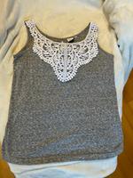 Damen Top Shirt mit Spitze von Object Gr. M Hessen - Kriftel Vorschau