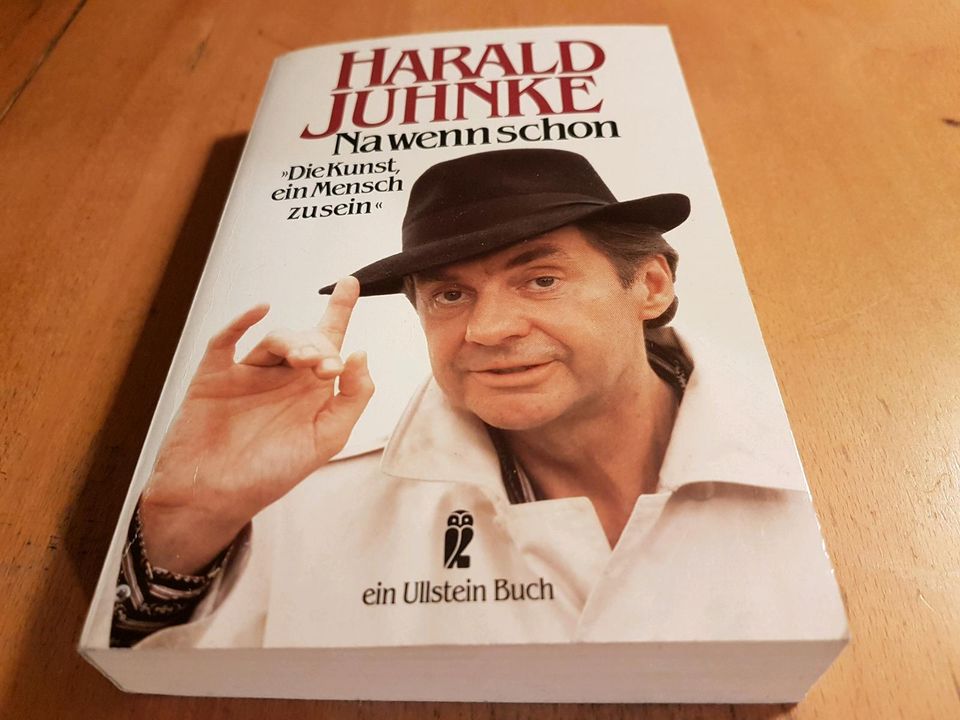 Na wenn schon. Harald Juhnke Biografie Buch in Teltow