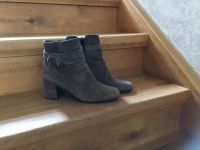 Damen Wildleder Stiefeletten in Grau Gr. 37 Rheinland-Pfalz - Waxweiler Vorschau