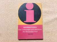 Informationen über Leistungen & Gebühren der Deutschen Post 1975 Thüringen - Nordhausen Vorschau