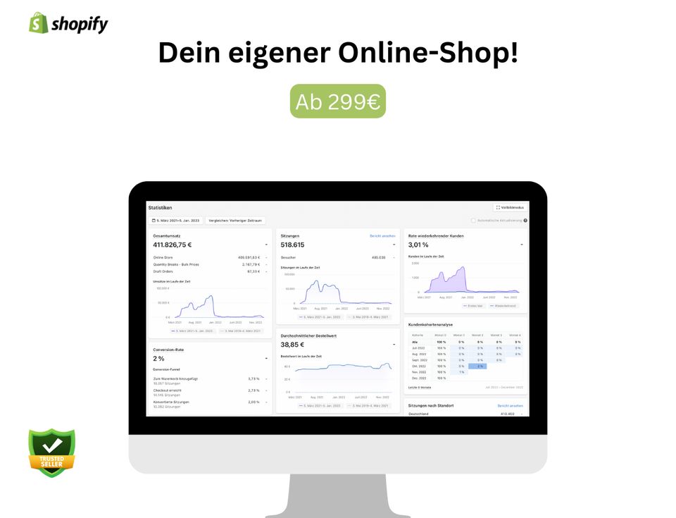 Dein Shopify Online-Shop in Verden