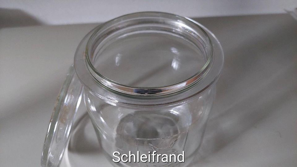 Einkochgläser Einmachgläser Fermentieren Deko Kerzenglas 1 + 1,5l in Grebenhain