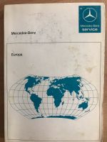 MB Mercedes Benz Händler 1987 Händlerverzeichnis Europa Nordrhein-Westfalen - Mechernich Vorschau