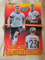 DIN A3 POSTER Nico Schlotterbeck DFB Deutschland EM 2024 Fußball Nordrhein-Westfalen - Solingen Vorschau