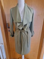 Jersey Blazer Trenchcoat Mantel grün XS Bayern - Erlenbach am Main  Vorschau