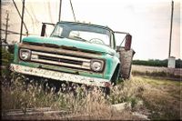 Leinwanddruck: Oldtimer Pickup - 120 x 80 cm - NEUWARE Niedersachsen - Wilhelmshaven Vorschau