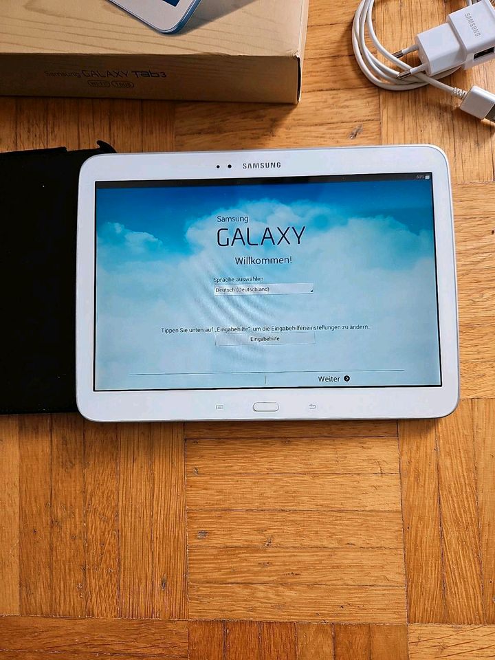 Tablet Samsung Galaxy Tab3 WiFi 16 GB Gt-P5210 in Krailling