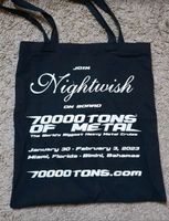 Nightwish Tragetasche  (70000 Tons Of Metal) Nordrhein-Westfalen - Winterberg Vorschau