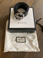 Gucci Gürtel schwarz Leder Hamburg - Bergedorf Vorschau