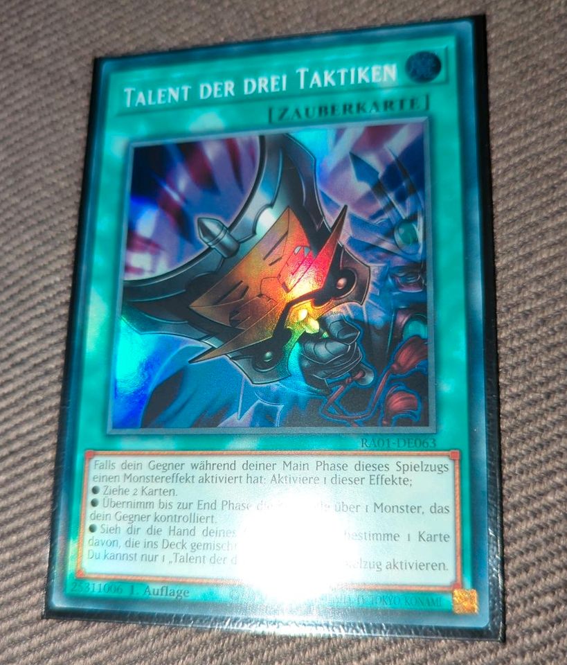 Talent der Drei Taktiken | RA01-DE063 | Super Rare | Mint in Leipzig