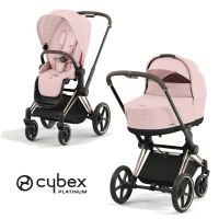 Cybex Platinum Priam Kinderwagen - New Generation - Peach Pink - Gestell Rosegold - Lux Carry Cot Babywanne - NEU - TOP ANGEBOT Hessen - Fulda Vorschau