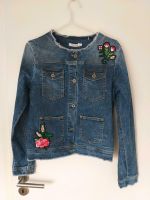 Please   ❤   Jeansjacke   ❤   Blumenapplikation   ❤   L Bochum - Bochum-Süd Vorschau