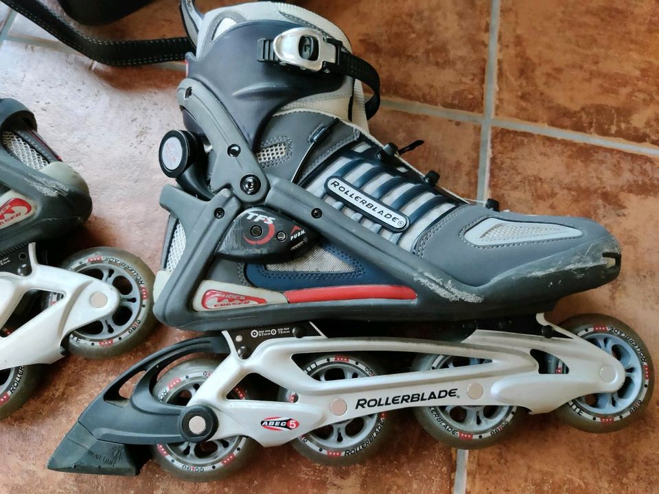 Inlineskates*Rollerblade*Gr. 45*inkl. Transporttasche in Weinböhla