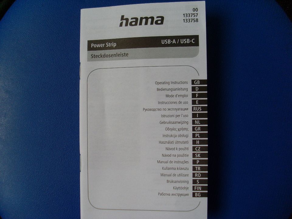 Hama Steckdosenleiste, 3-fach USB-A USB-C-Buchse (PD/Quick Carge in Kassel