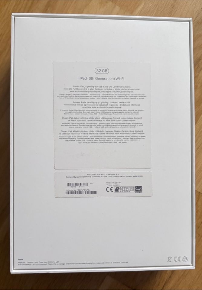 iPad 6. Generation, 32GB WI-FI in blau in Bremerhaven
