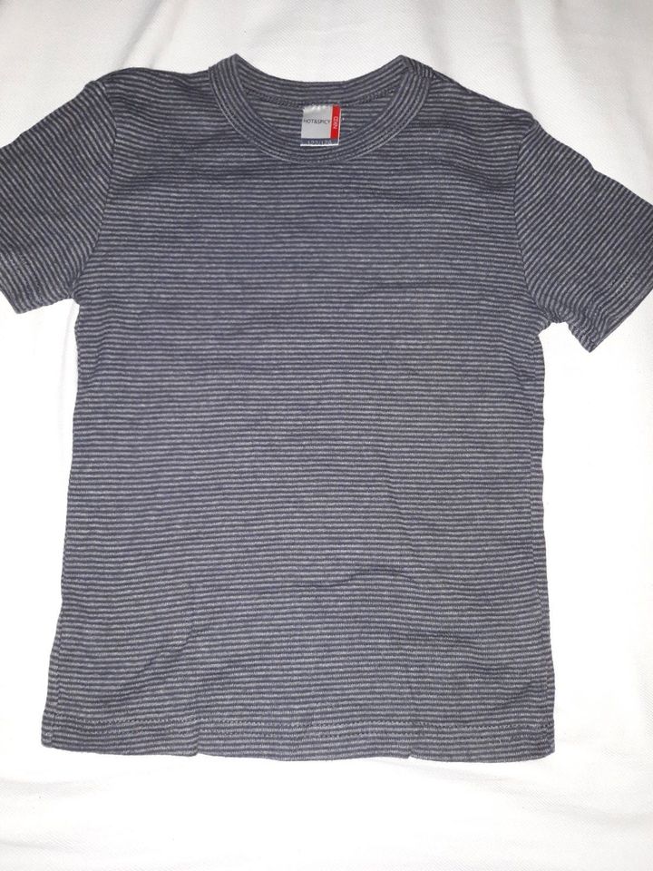 3 T-Shirts, bzw. Poloshirt, gebraucht, Größe 122 in Palzem