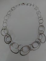 Celesta Silber Halskette 925/- Sterling Silber 45 cm Diamantiert Rheinland-Pfalz - Nackenheim Vorschau