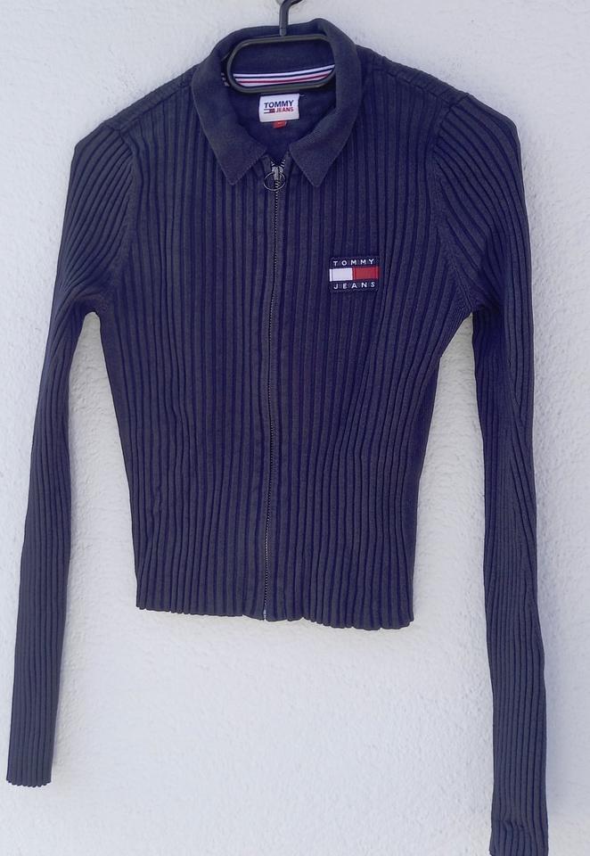 Strickjacke, Langarmjacke, Farbe Dunkelblau, Gr. M, TOMMY JEANS in Hatzenbühl