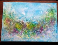 Bild Acryl Gemälde Frühling Color Boost Wiese Relief 50x70 Rheinland-Pfalz - Windesheim Vorschau