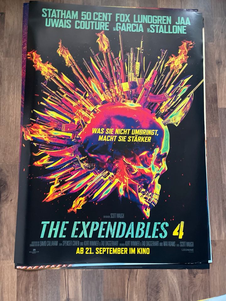 Kino Plakat the expendables 4 50 Cent statham stallone lundgren in Buxtehude