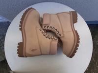 Esmara Leder Boots Stiefeletten 37 4 neuwertig beige Creme Auch f Nordrhein-Westfalen - Iserlohn Vorschau