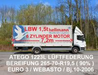 MERCEDES ATEGO 1223L 6-ZYL EURO3 LÜFT PRITSCHE PLANE Bj.2006 Niedersachsen - Hessisch Oldendorf Vorschau