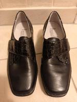 Waldläufer Schuhe aus schwarzem Leder mit Klettverschluss wie neu Nordrhein-Westfalen - Bornheim Vorschau