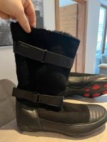 Stiefel schwarz  Leder DKNY Donna Karan New York top Bayern - Marktheidenfeld Vorschau