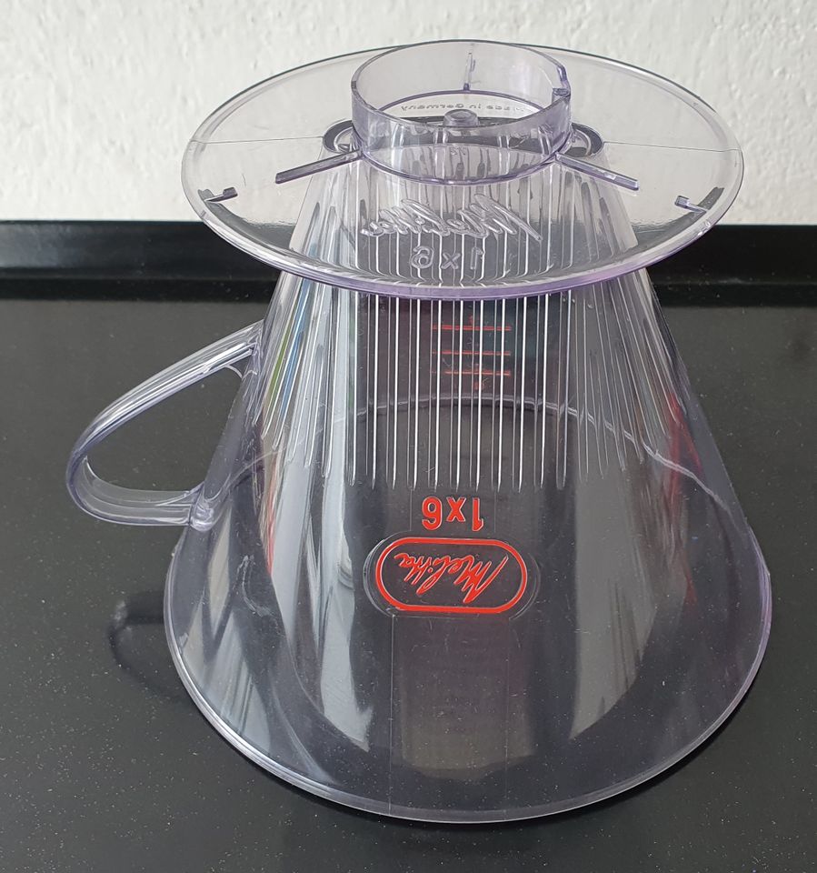 Melitta 1-Loch-Kaffeefilter, Gr.1x6, transparent, unbenutzt in Lübeck