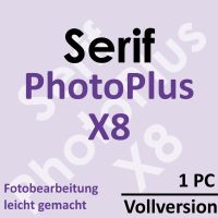 Serif PhotoPlus X8 / Vollversion / Professionelle Fotobearbeitun Sachsen - Hohndorf Vorschau