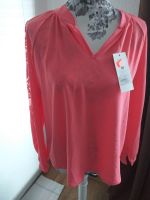 Damen Blusenshirt Moda Italia Farbe Corall Gr.M +Gratis Versand+ Niedersachsen - Salzbergen Vorschau