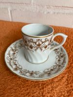 Porcelana Quinta Nova QN Tasse und Unterteller Porzellan Mokka Nordrhein-Westfalen - Krefeld Vorschau