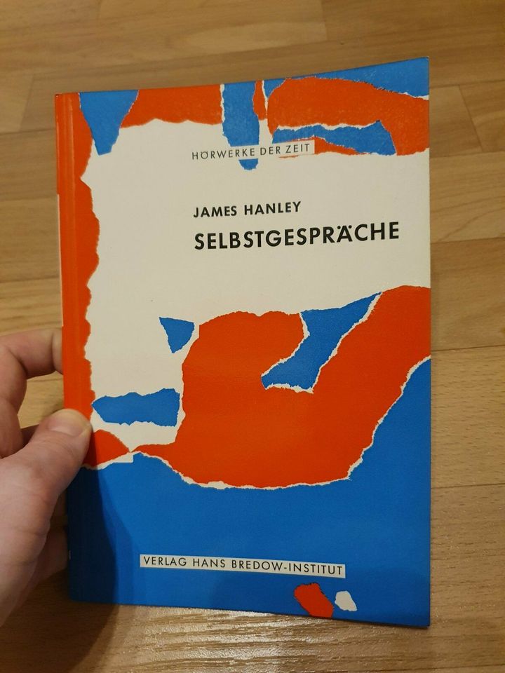 Buch James Hanley Selbstgespräche Hörwerke der Zeit 1962 in Halle