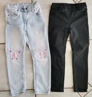 2 Jeans, Jeggings für Mädchen, Gr. 110, H&M und dopodopo Hessen - Biebergemünd Vorschau