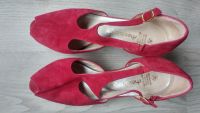 Pumps Rheinberger Wildleder Leder rot 38 4 1/2 Party Vintage Thüringen - Eisenach Vorschau