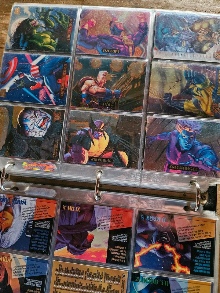 MARVEL-DC COMICS ALBUM KARTEN VON 1994+ in Wiesbaden