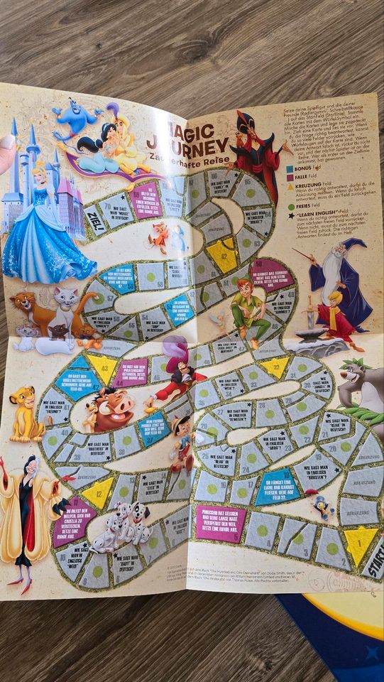 Disney Englisch Lernen Buch + CD *NEU* Kinder mit Sammelkarten in Limburg