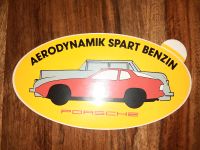 Aufkleber Porsche Aerodynamik spart Benzin Baden-Württemberg - Winnenden Vorschau