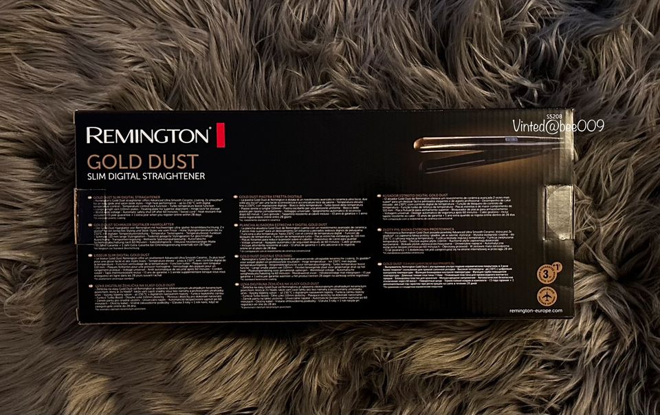 Remington Gold Dust Slim Digital Straightener Glätteisen in Sölden