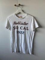 Hollister T-Shirt Vintage look weiß mit Schriftzug Gr. S Hessen - Ebsdorfergrund Vorschau