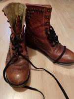 Ash Italy Leder Stiefelette Worker Boots Nieten rar Rheinland-Pfalz - Oberwesel Vorschau