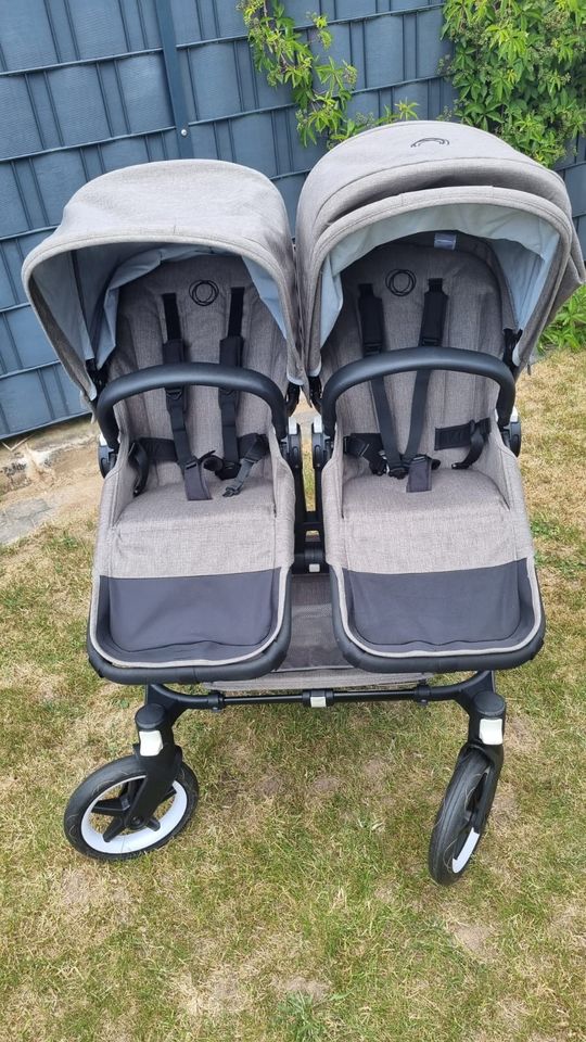 Geschwisterwagen Bugaboo Donkey 2 Duo in Sonderfarbe Taupe in Großostheim