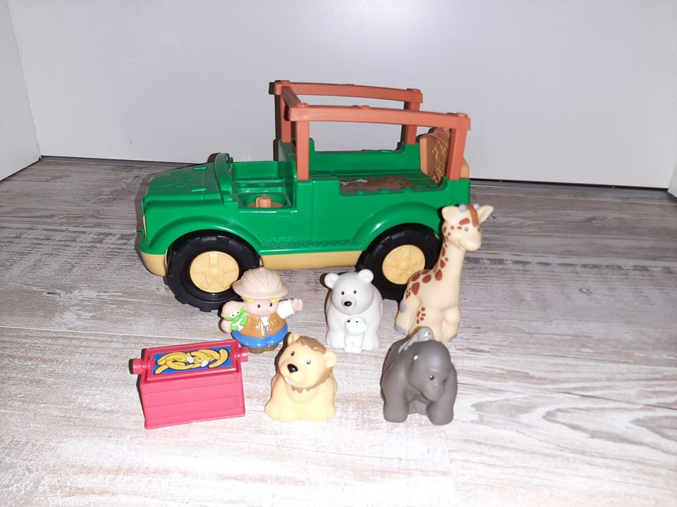 Safari Auto Fisher Price little people Zoo mit Tiere und Sound in Wernigerode