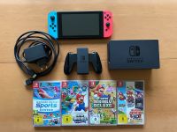 Nintendo Switch TOP Zustand mit 4 Spielen (Mario 3D All Stars) Nordrhein-Westfalen - Marienmünster Vorschau