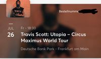 Travis Scott Stehplatz Ticket Freitag 26.7 Baden-Württemberg - Eberbach Vorschau