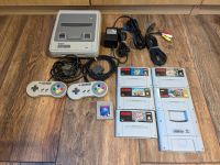 Super Nintendo Konsole mit Spielen Hessen - Limeshain Vorschau