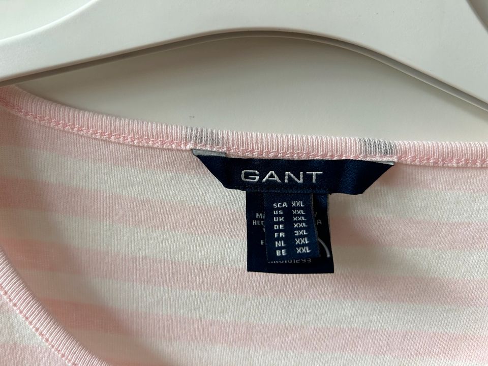 Gant Shirt-Gr. XXL-Neu-rosa-weiß in Bonn