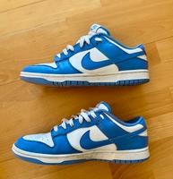 Nike Dunk low Sneaker Sportschuhe Herren Größe 44 weiß / hellblau Kr. München - Neubiberg Vorschau