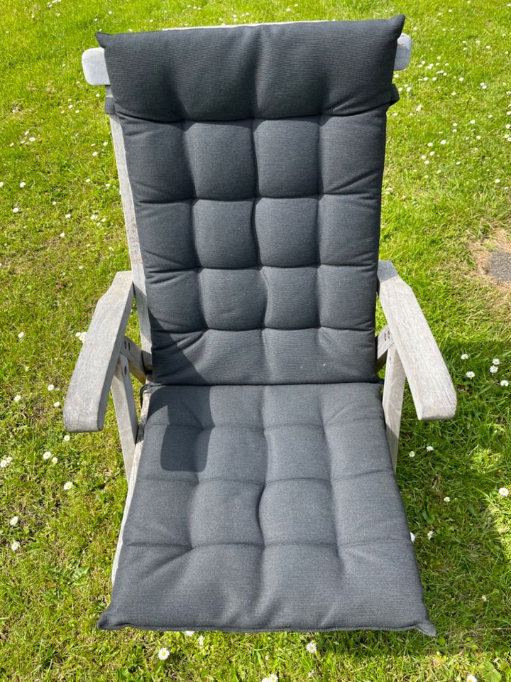 2x Auflage von Ikea für Gartenstühle Rücken- und Sitzauflage in Hellschen-Heringsand-Unterschaar