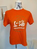 ✨️ Shanghai China T-Shirt 38 M Orange chinesische Schriftzeichen Bayern - Schierling Vorschau